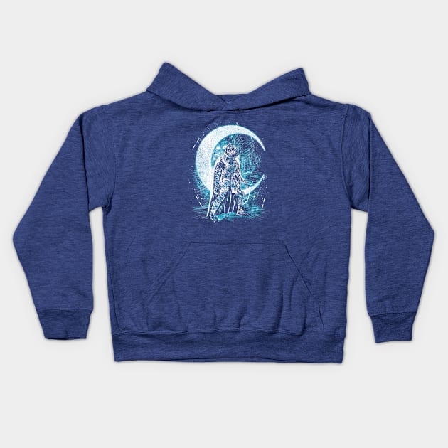 Avatar of the moon Kids Hoodie by kharmazero